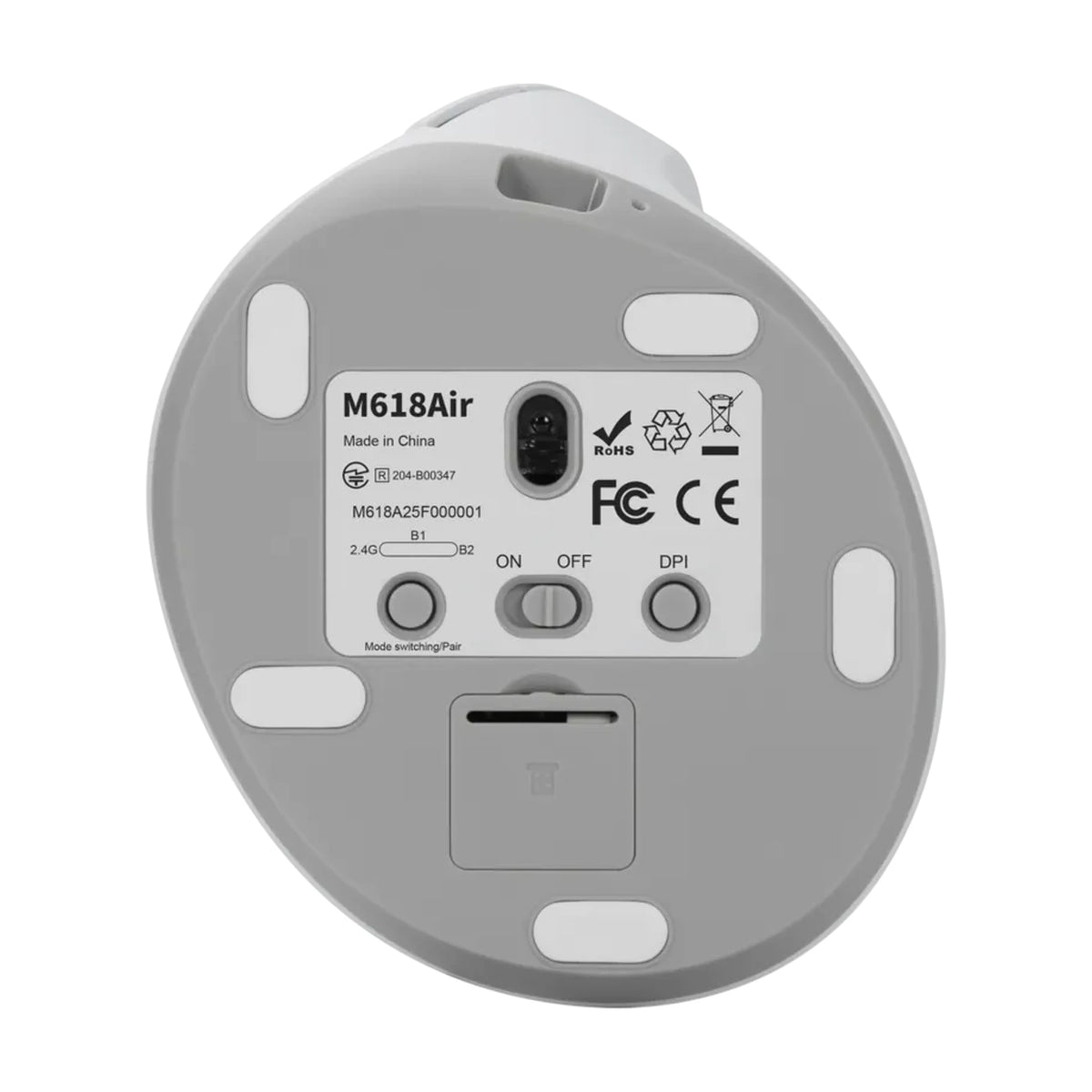 Delux M618 Air Gaming Draadloos - Wit