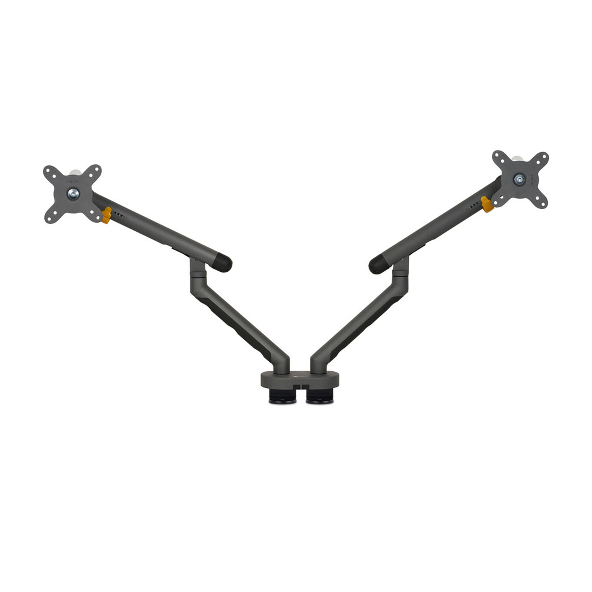 BakkerElkhuizen Flexible Monitorarm Dual Dark Grey