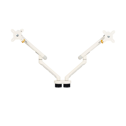 BakkerElkhuizen Flexible Monitorarm Dual White