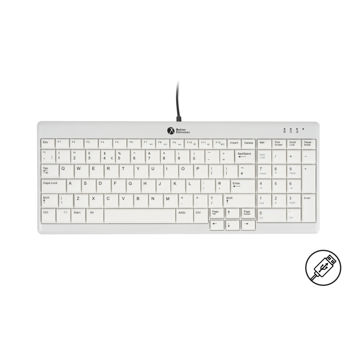 BakkerElkhuizen UltraBoard 960 V2 Compact Standard BE Azerty
