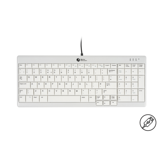 BakkerElkhuizen UltraBoard 960 V2 Compact Standard BE Azerty