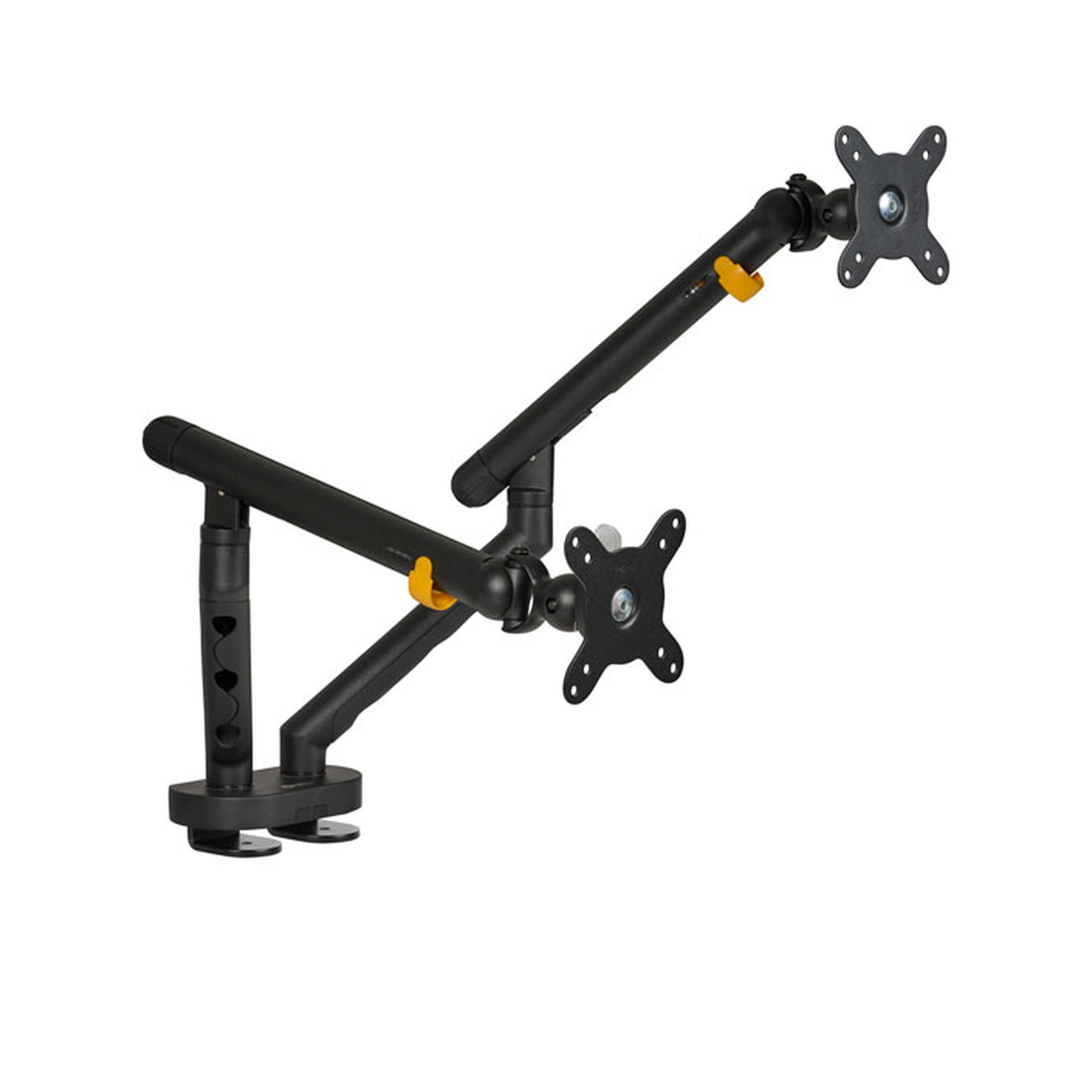 BakkerElkhuizen Flexible Monitorarm Dual Black