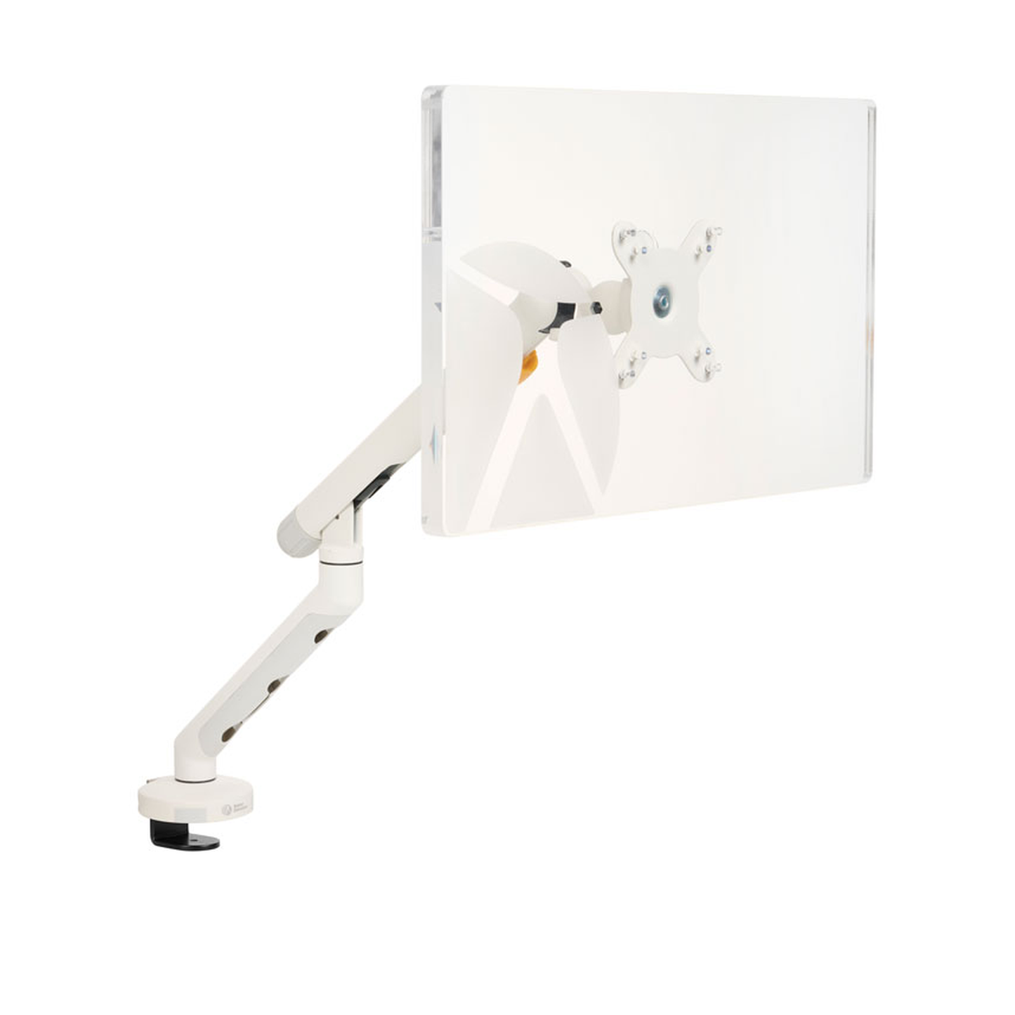 BakkerElkhuizen Flexible Monitorarm Single White