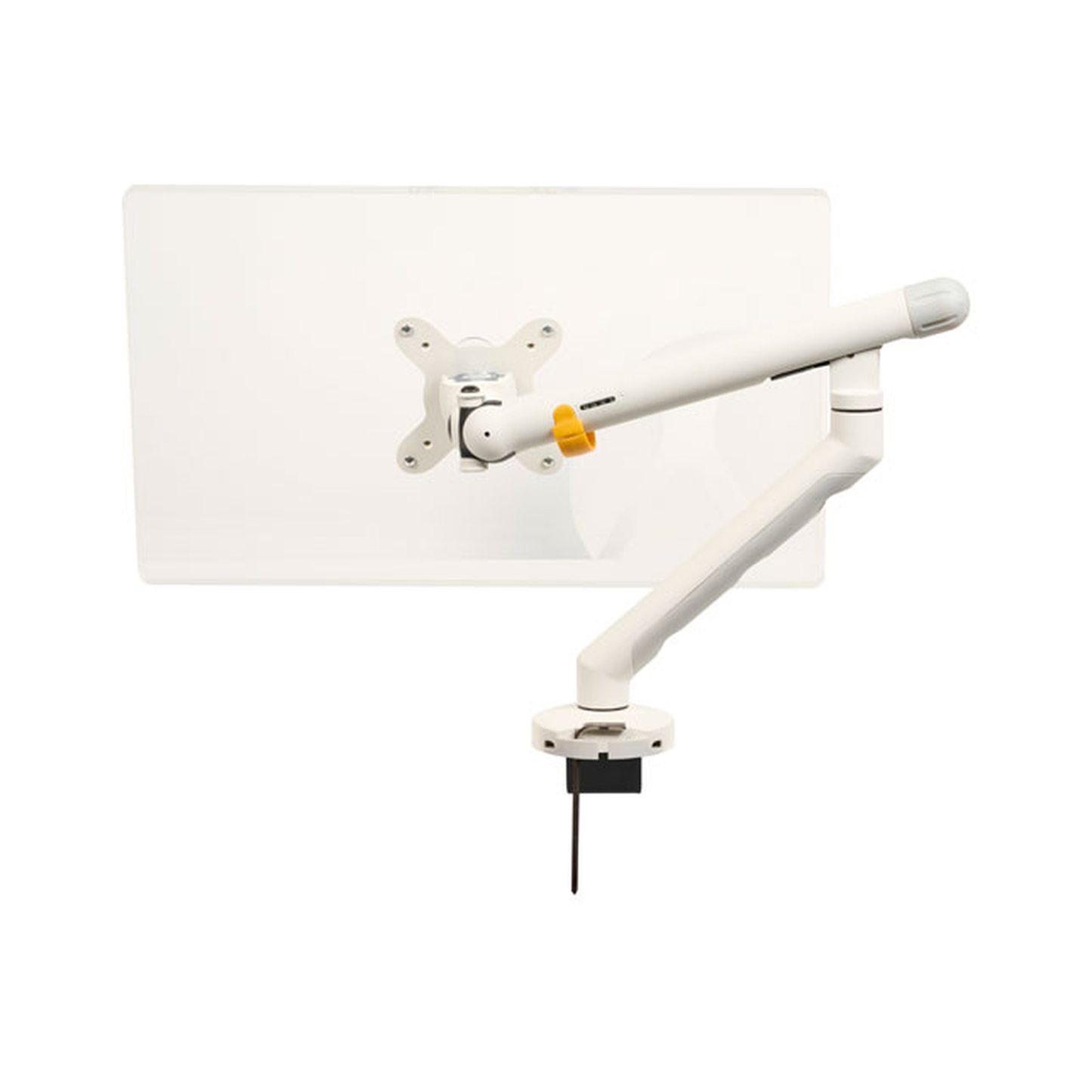 BakkerElkhuizen Flexible Monitorarm Single White