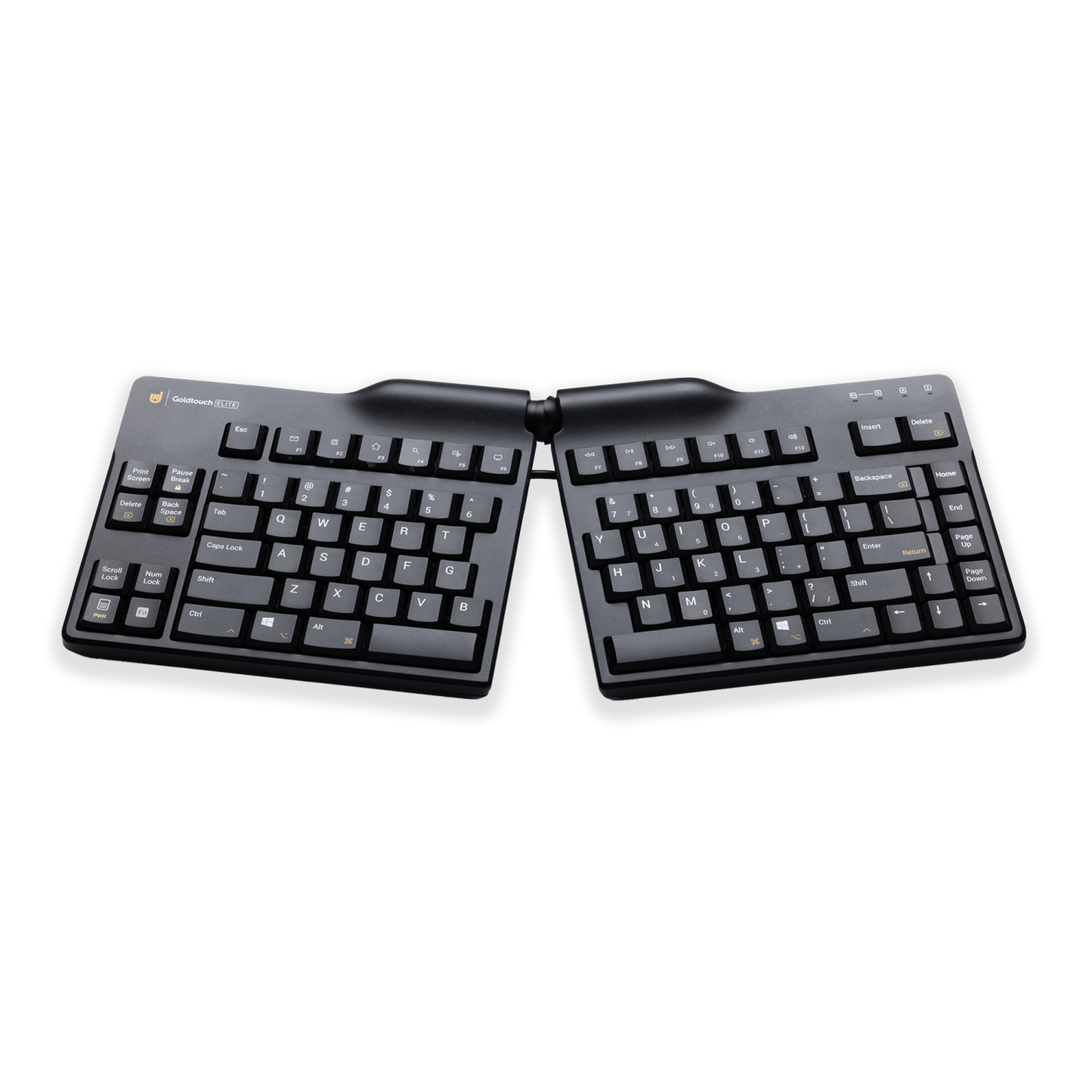 Goldtouch Elite Black Splitkeyboard US Qwerty