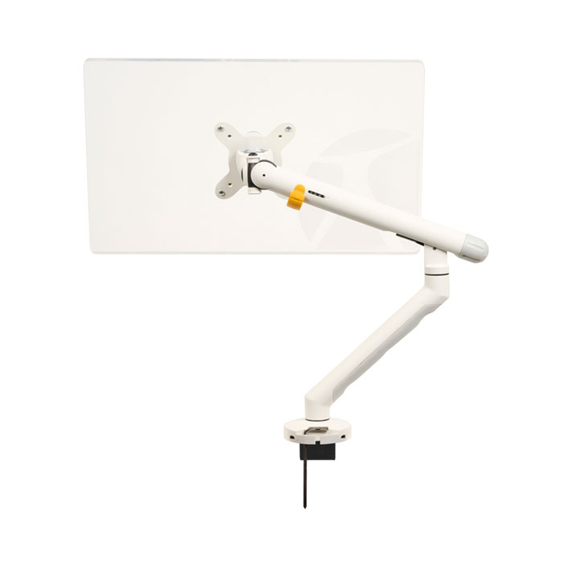 BakkerElkhuizen Flexible Monitorarm Single White