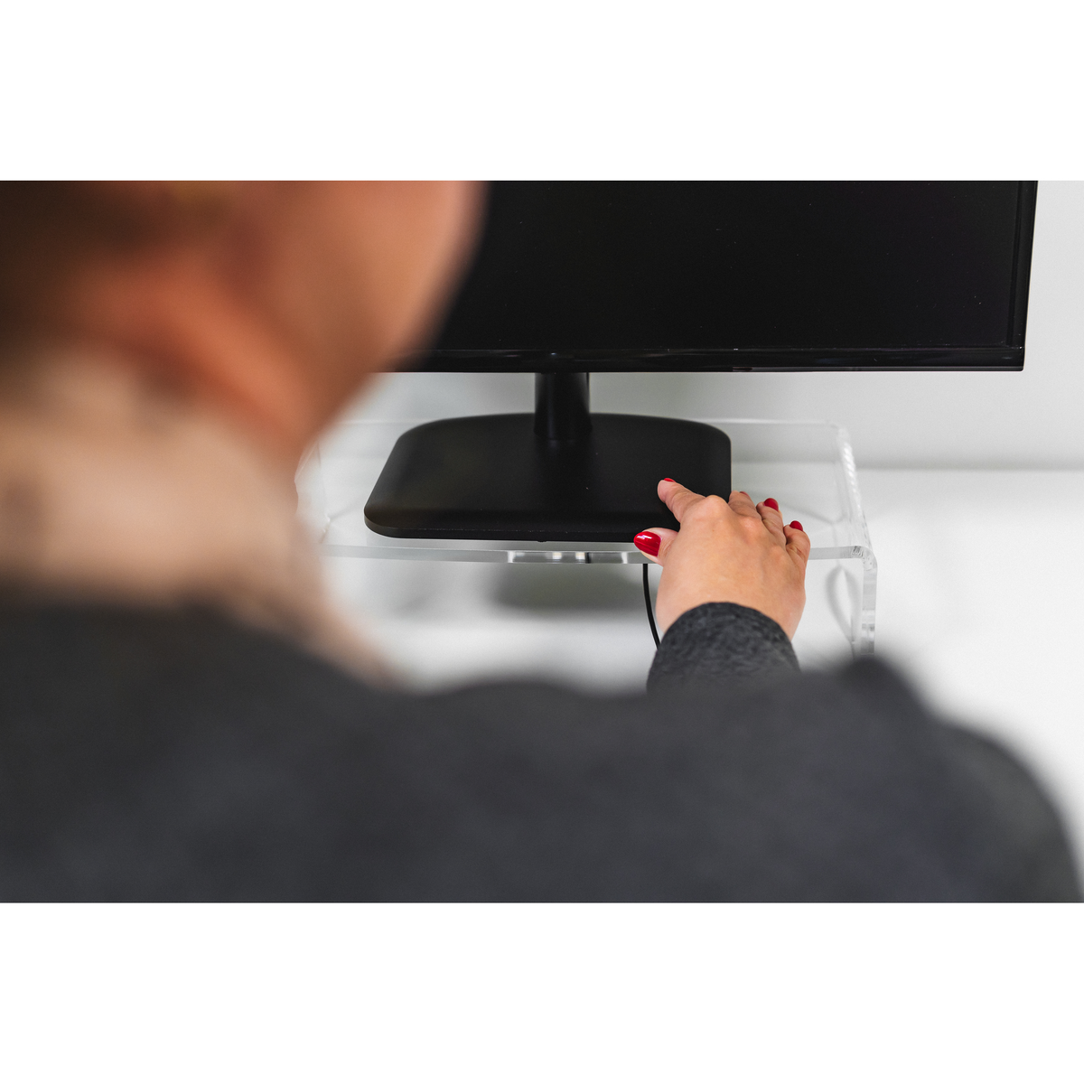 BakkerElkhuizen Q-riser 90 Monitor Stand