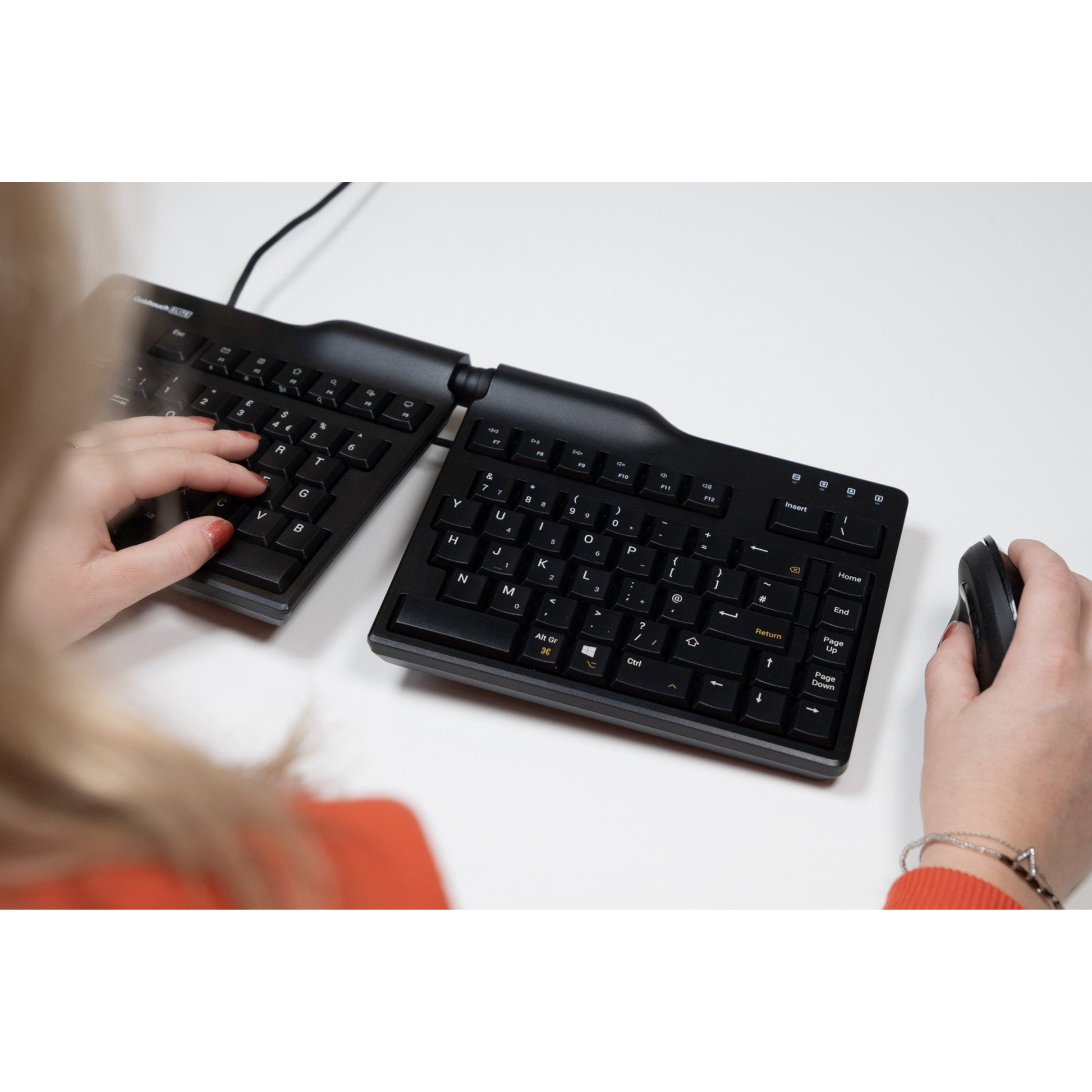 Goldtouch Elite Black Splitkeyboard US Qwerty
