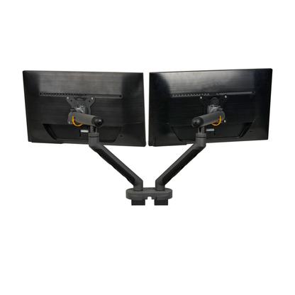 BakkerElkhuizen Flexible Monitorarm Dual Dark Grey