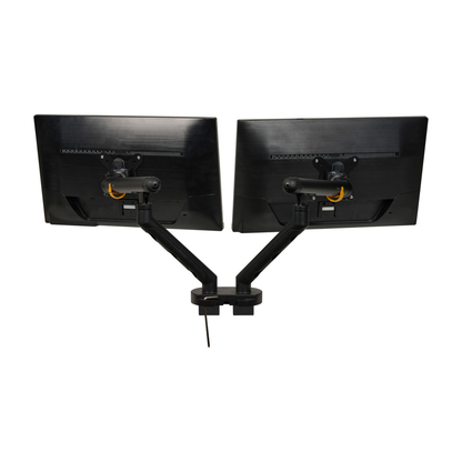 BakkerElkhuizen Flexible Monitorarm Dual Black