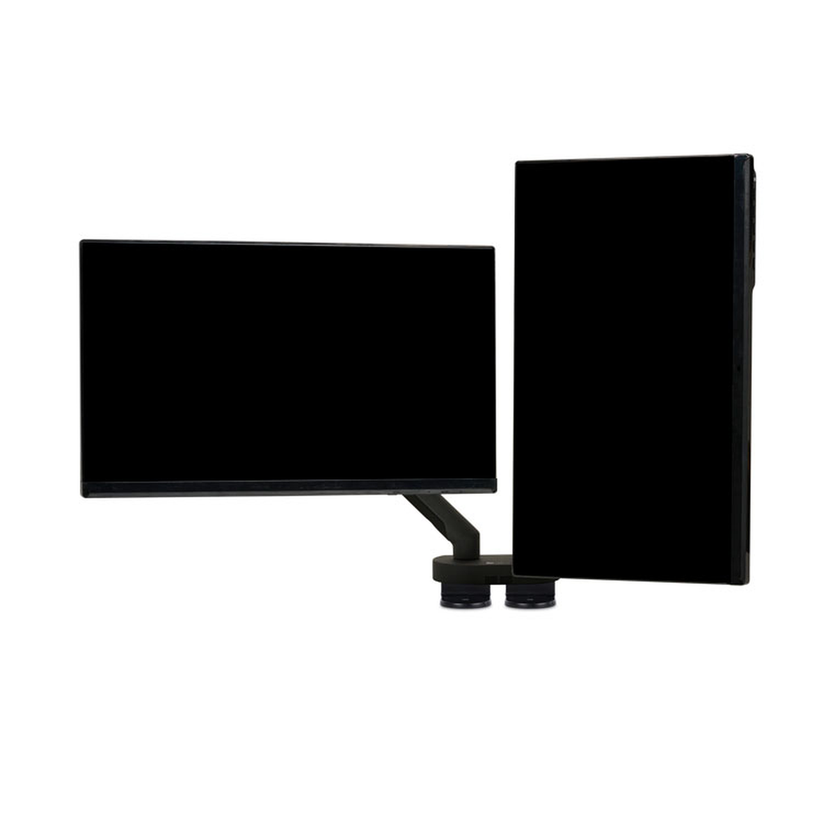 BakkerElkhuizen Flexible Monitorarm Dual Dark Grey