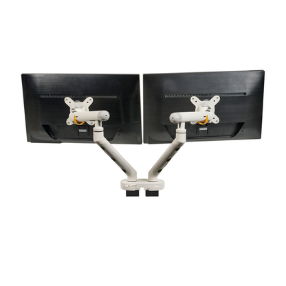 BakkerElkhuizen Flexible Monitorarm Dual White
