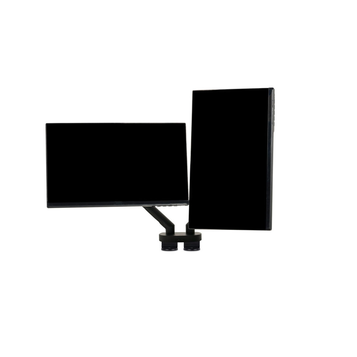 BakkerElkhuizen Flexible Monitorarm Dual Black