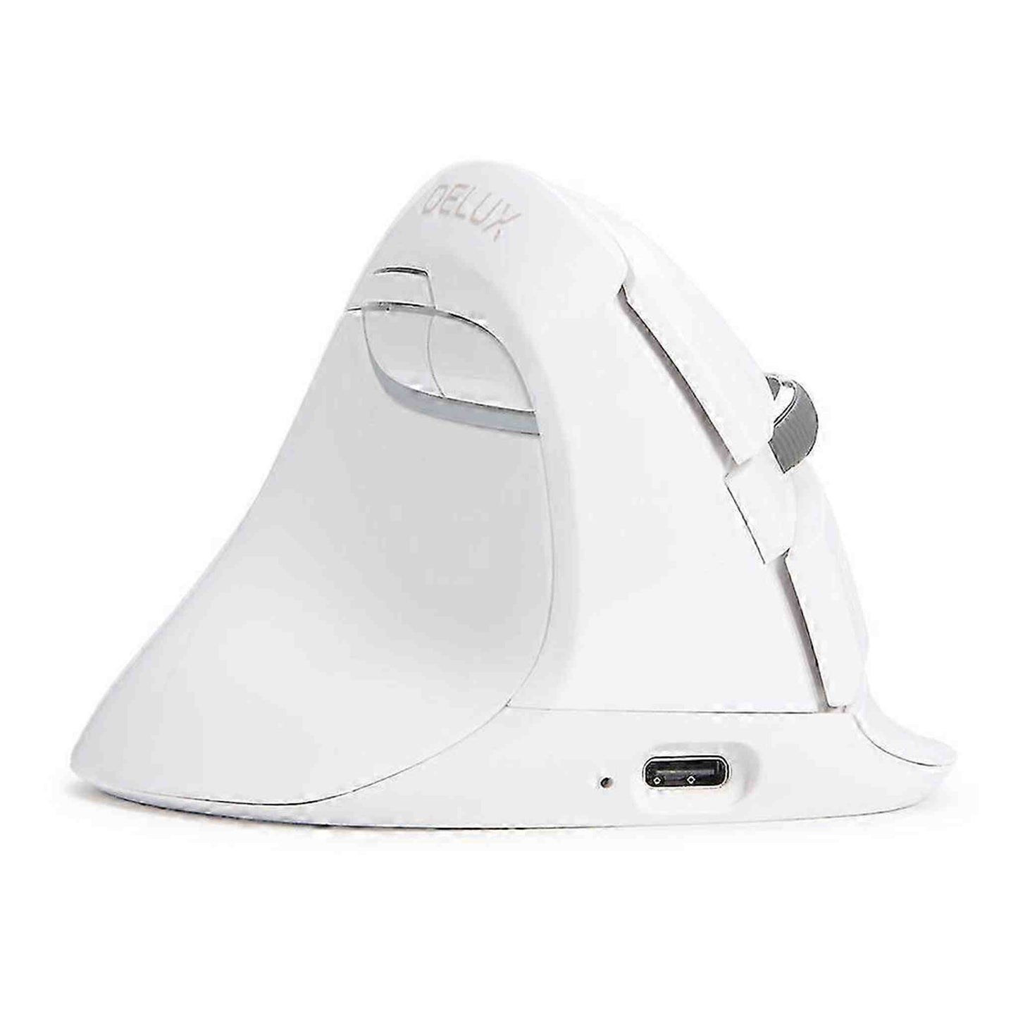 Delux M618 Mini Draadloos Linkshandig - Ice Wit