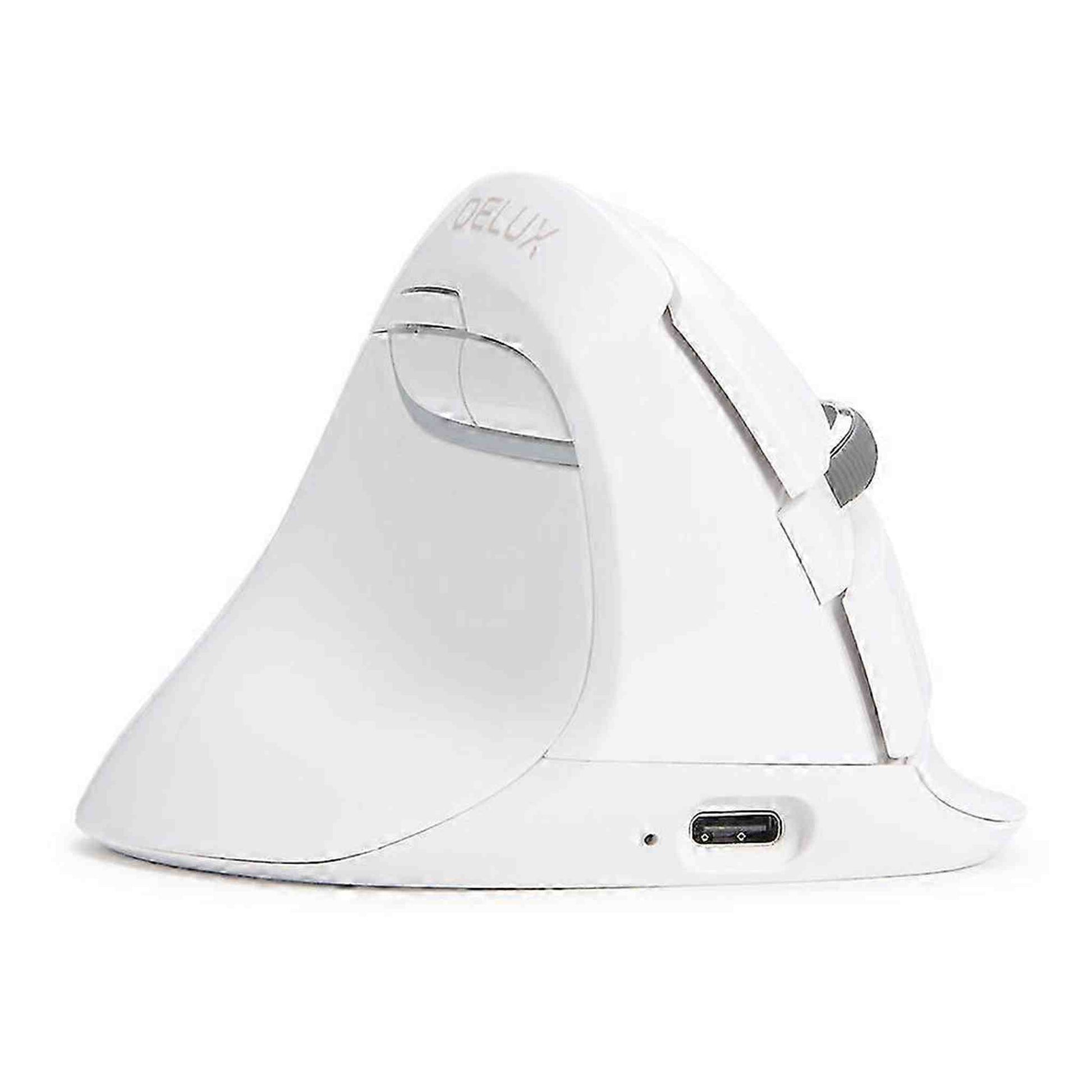 Delux M618 Mini Draadloos Linkshandig - Ice Wit