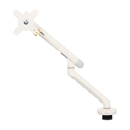 BakkerElkhuizen Flexible Monitorarm Single White