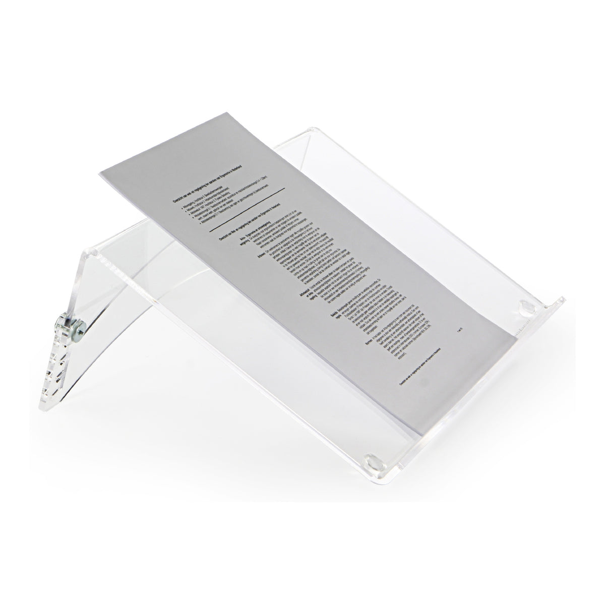 BakkerElkhuizen FlexDoc Cristal Clear Documenthouder – met document