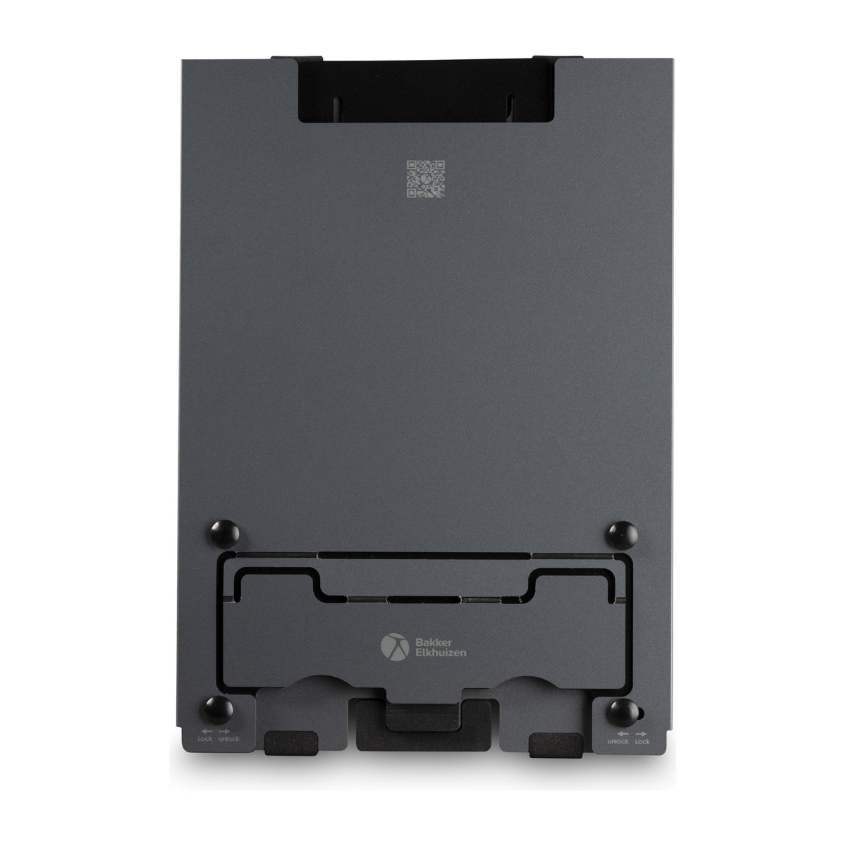 BakkerElkhuizen Ergo-Q Hybrid Pro Laptopstandaard - ingeklapt