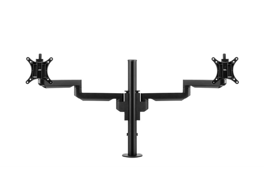 Filex Galaxy Modular Dual Zwart Monitorarm – productaanzicht 1