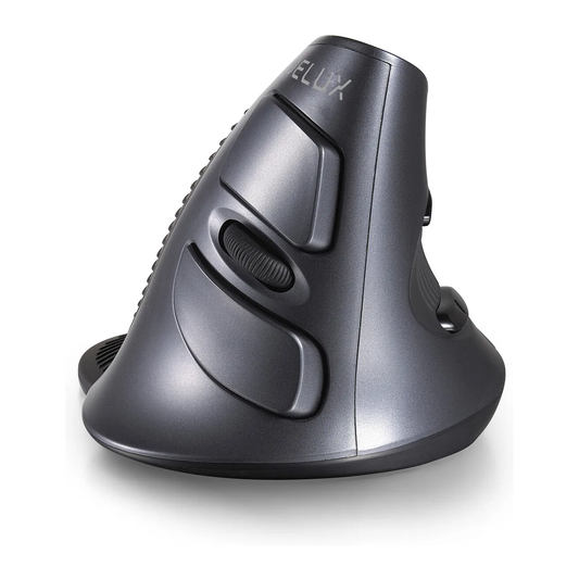 Delux M618G DB Draadloos - Schuin vooraanzicht