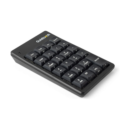 Goldtouch Elite Black Numeriek Toetsenbord – schuin aanzicht