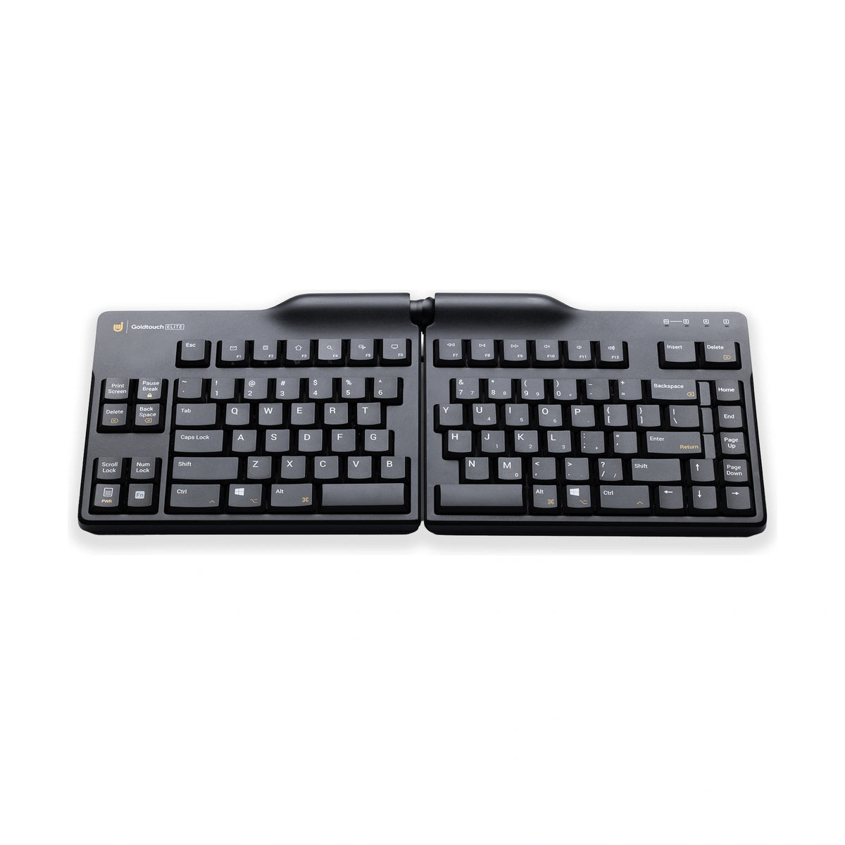 Goldtouch Elite Black Gesplitst – US QWERTY – productaanzicht 2