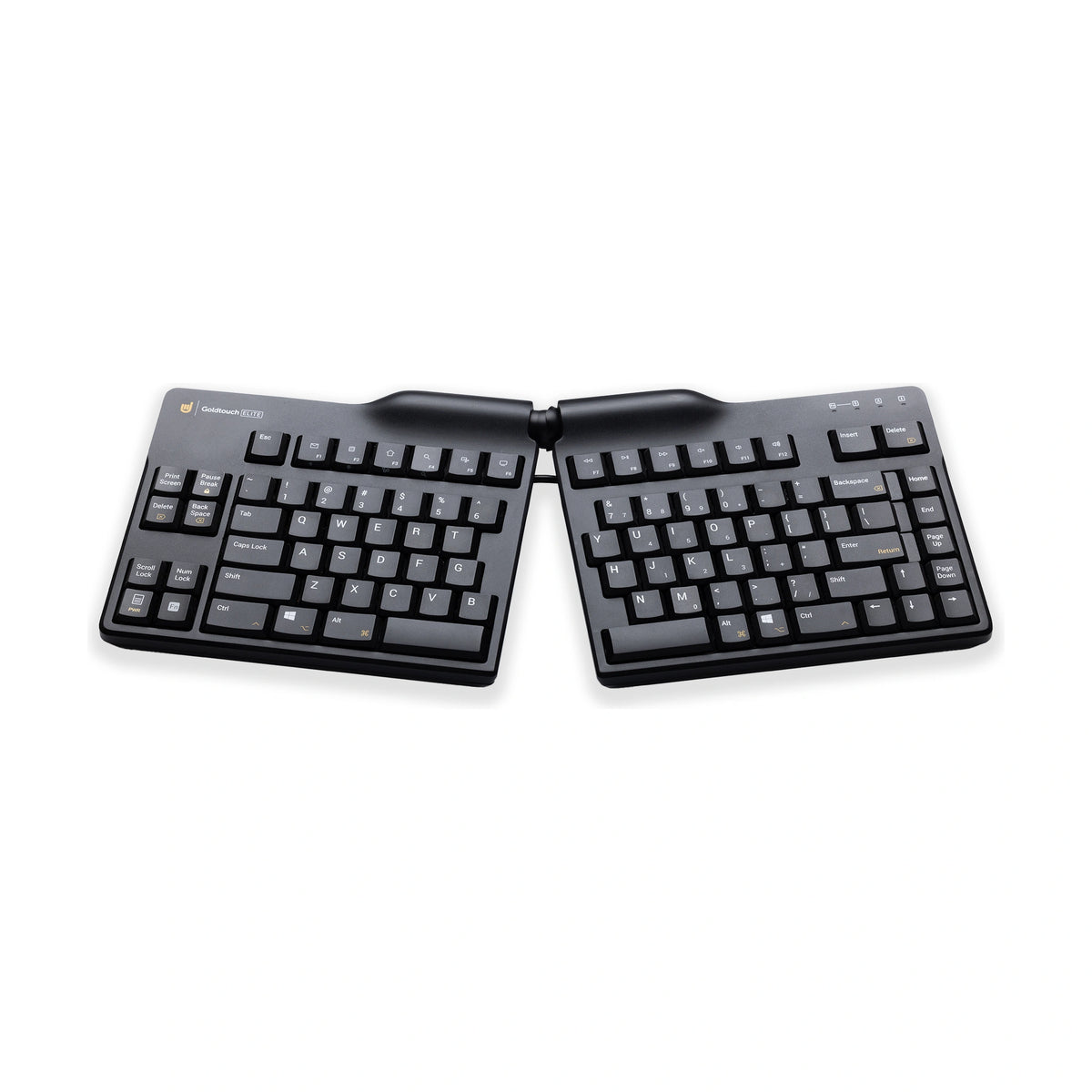Goldtouch Elite Black Gesplitst – US QWERTY – productaanzicht 3