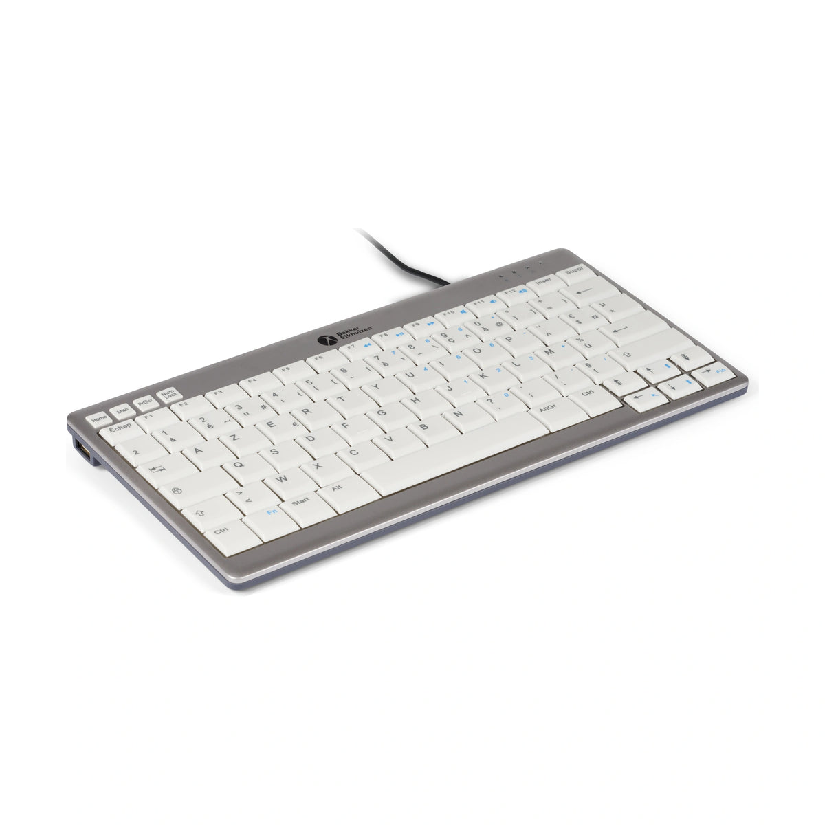 BakkerElkhuizen UltraBoard 950 Bedraad – FR AZERTY – schuin productaanzicht