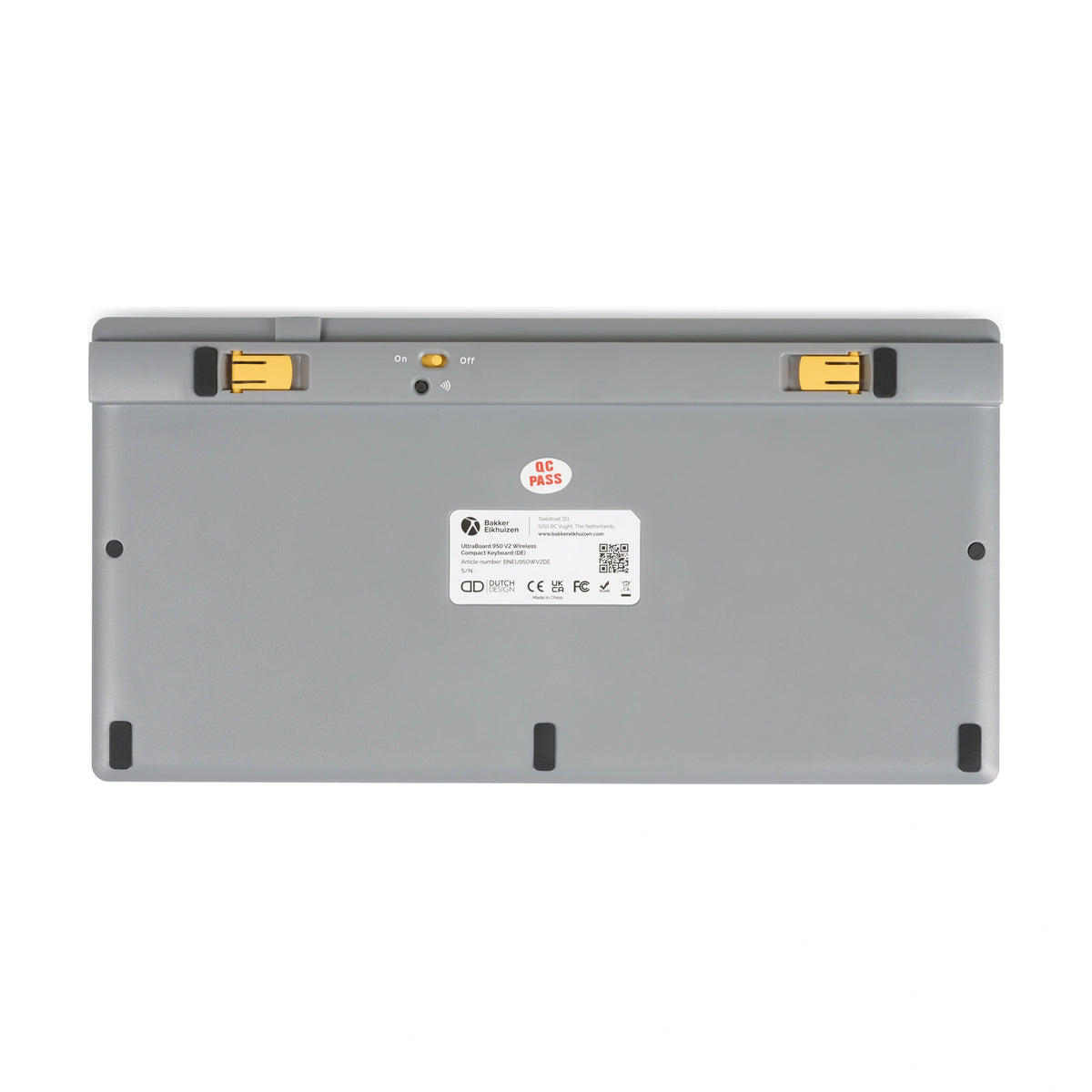 BakkerElkhuizen UltraBoard 950 V2 Draadloos – DE QWERTZ – productaanzicht 5