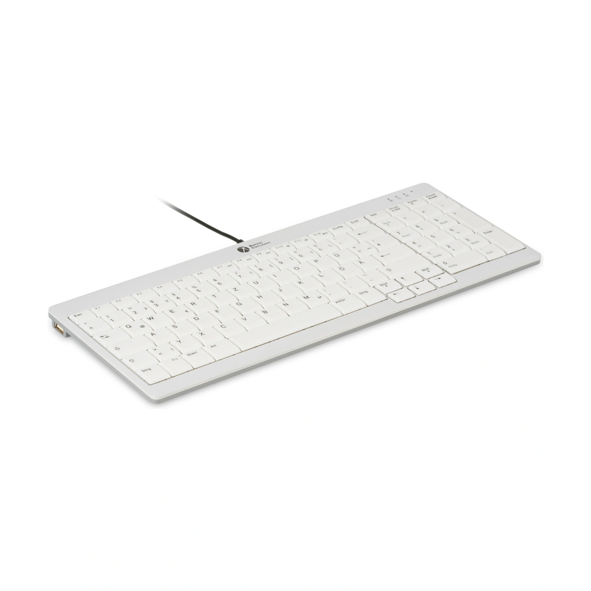 BakkerElkhuizen UltraBoard 960 V2 – DE QWERTZ – schuin productaanzicht
