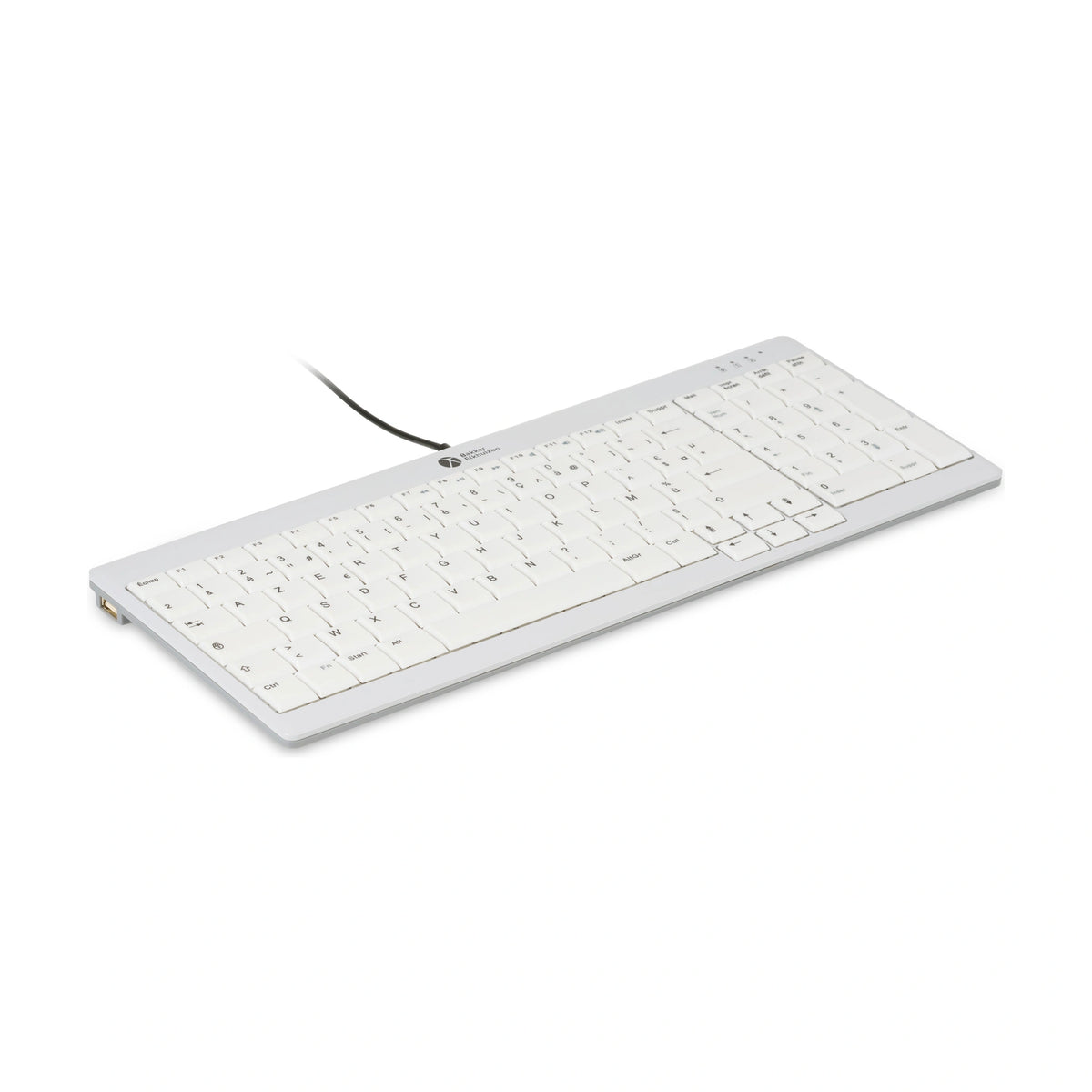 BakkerElkhuizen UltraBoard 960 V2 – FR AZERTY – schuin productaanzicht