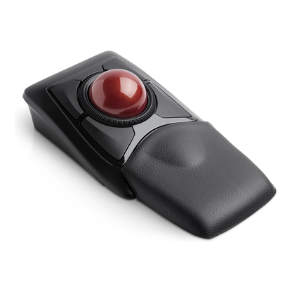 Kensington Expert Mouse - Schuin met polssteun
