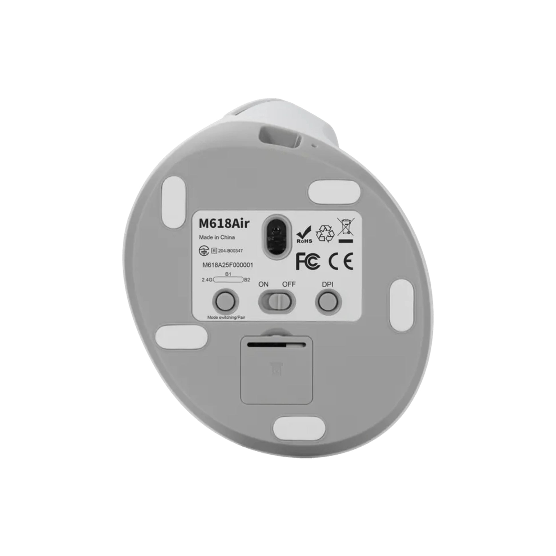 Delux M618 Air Gaming Draadloos - Wit