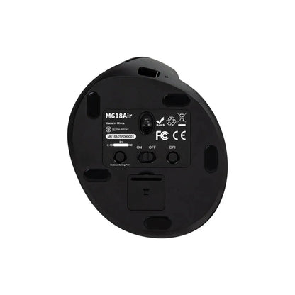 Delux M618 Air Gaming Draadloos - Zwart